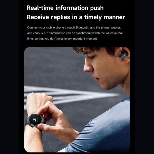 Smartwatch Microwear DK56 –  Silver Silicone